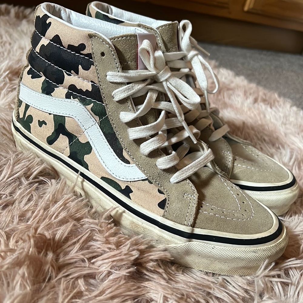 Vans Sk8 High shoes rare style